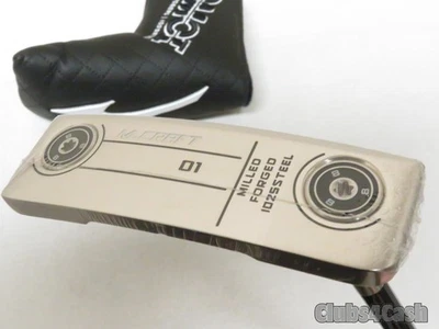 MIZUNO M-Craft OMOI 01 Putter White Satin 35" +Cover ..  NEW - Image 1 of 4