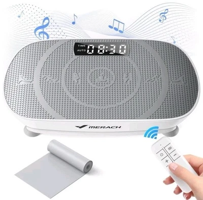 MERACH Vibration Plate Weight Loss Whole Body Workout Fitness Exercise Machine - Image 1 of 4