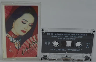 Ana Gabriel - Vivencias - Cassette Vintage Foto 1 de 4