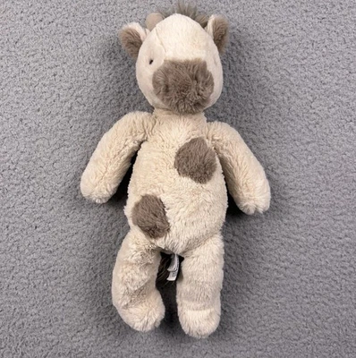 Jellycat Billie Giraffe 14" Plush Stuffed Toy Gray Cream Retired Spots - Image 1 of 4