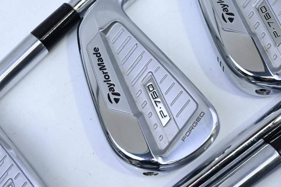 Taylormade P760 Irons / 3-PW / Stiff Flex Dynamic Gold 120 S300 Shafts - Image 1 of 4