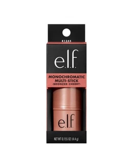 e.l.f. Monochromatic Multi-Stick For Eyes Lips & Face 0.17oz Bronzed Cherry - Picture 1 of 5