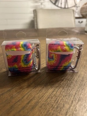 Lot of 2 Apple Airpod Cases Tie-Dye Brand New Inbox - Image 1 of 4