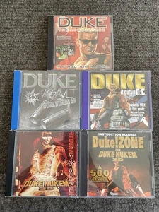 Duke Nukem The Apocalypse, Atomic, In & Out DC, Duke Zone, Duke Assault 5 CD Set - Picture 1 of 11