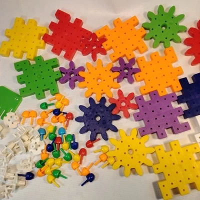 Quercetti LUNA PARK Gear Circus Building Toys 1980's Made In Italy - Image 1 of 4