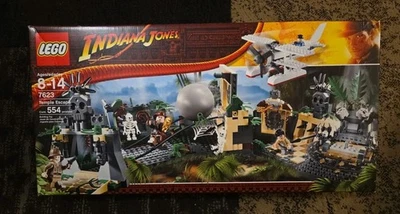 Новый запечатанный Lego 7623 Indiana Jones храм побег Бесплатная доставка - Изображение 1 из 4
