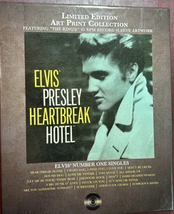 Elvis Presley Limited Ed Art Print Collection 45 Record Sleeve 17 Pc 8x10 Prints - Picture 1 of 3