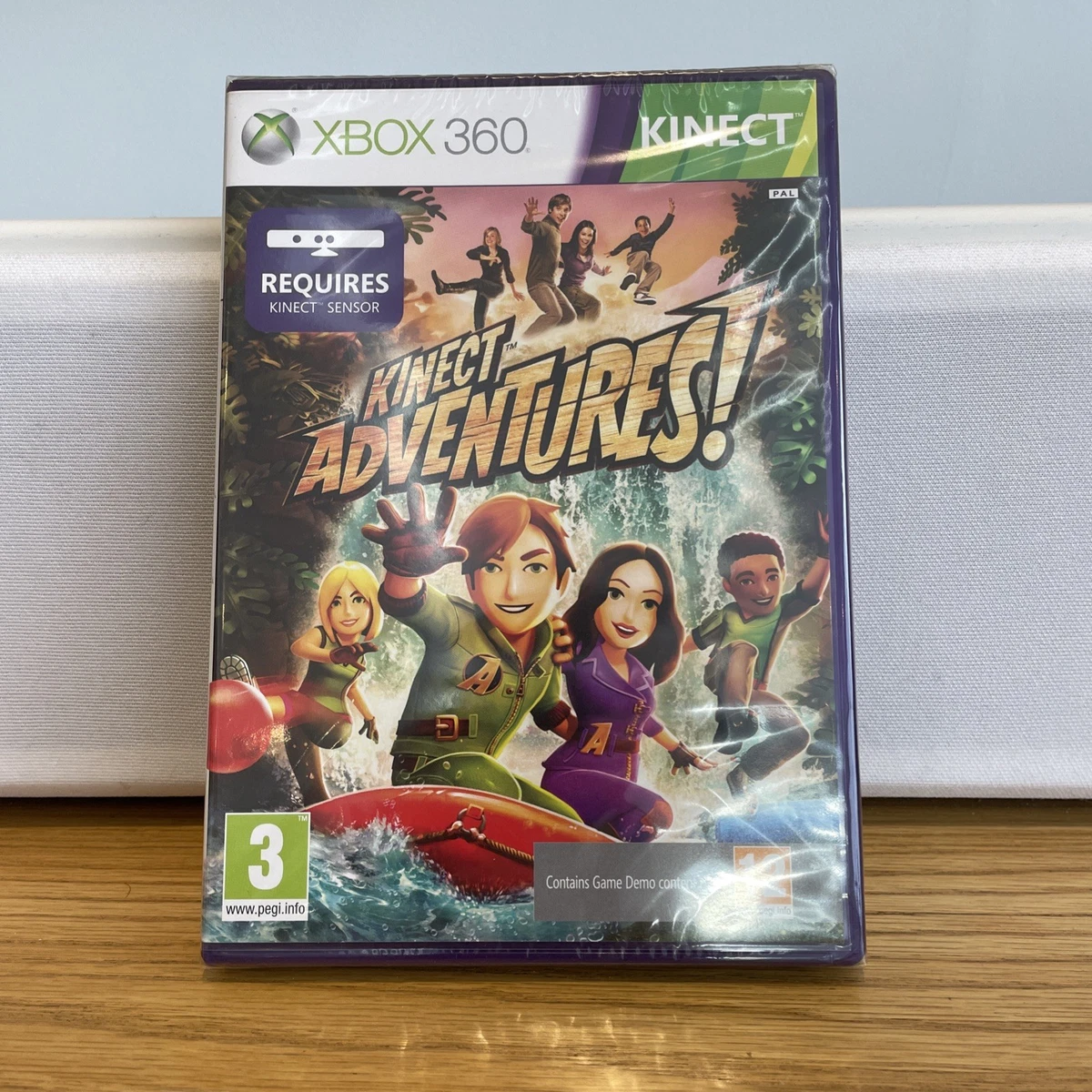 0322 XBOX360 kinectアドベンチャー 250GB ブラック ※新品未使用 ゲーム機周辺機器 S0 / 佐100 J1729 Kinect アドベンチャー！［Xbox360］ -