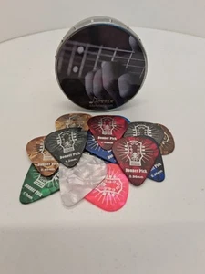 Donner Guitar Picks 16 Pack with Tin Box Includes Thin,Medium,Heavy,XHeavy Picks - Picture 1 of 1