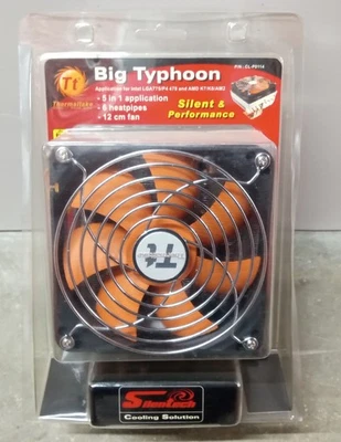 Vintage Thermaltake Big Typhoon CL-P0114 CPU Cooler - Image 1 of 4