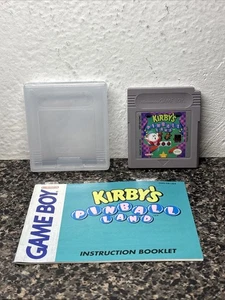 Kirby's Pinball Land Nintendo Game Boy Gameboy custodia manuale originale autentica  - Foto 1 di 6