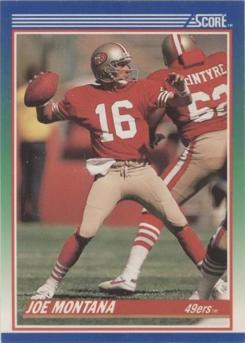 1990 Score Joe Montana #1