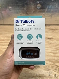 New Sealed Dr. Talbot's Pulse Oximeter For Quick & Accurate Oxygen Readings - Picture 1 of 6