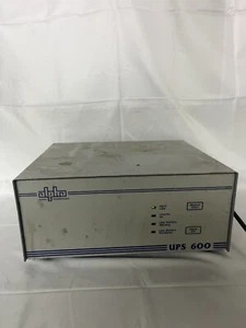 Alpha Technologies UPS 600 Uninterruptible Power Supply | POWERS ON UNTESTED - Picture 1 of 10