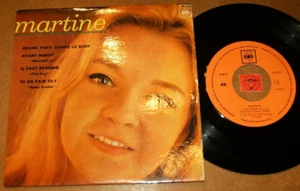 MARTINE  - EP PORTUGAL CBS 5693  / LISTEN - JAZZ - BEAT  FRENCH POPCORN - Picture 1 of 2