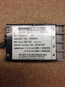 202E0414 ITE Ground Relay Type GRM-FC - Picture 1 of 1