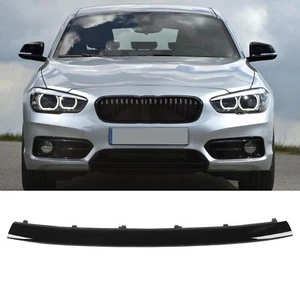 Gloss Black Car Front Bumper Lower Trim Cover 51117371726 For 1 Series F20 F21 - Picture 1 of 24