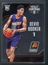 2015-16 Panini Totally Certified Rookies Devin Booker #164 Rookie RC Suns NM