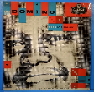 FATS DOMINO ROCK AND ROLLIN' LP MONO 1956 UK ORIGINAL NICE CONDITION! VG/VG!!B - Picture 1 of 6