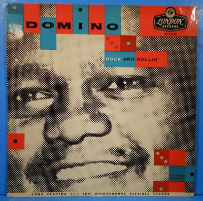 FATS DOMINO ROCK AND ROLLIN' LP MONO 1956 UK ORIGINAL NICE CONDITION! VG/VG!!B - Image 1 of 4