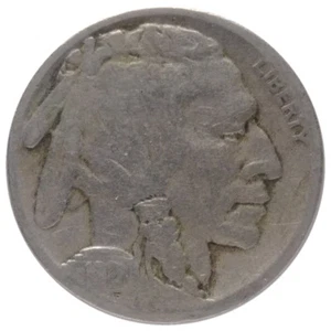 1921-S 5c Büffelnickel A2 - erschwingliches robustes Datum & Prägestätte - Bild 1 von 6