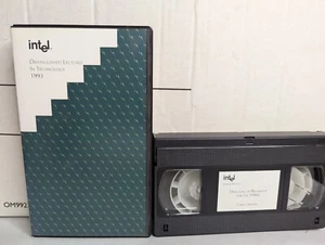 Designing In Reliability For The 1990s | Intel Lectural VHS Tape For College - Picture 1 of 3