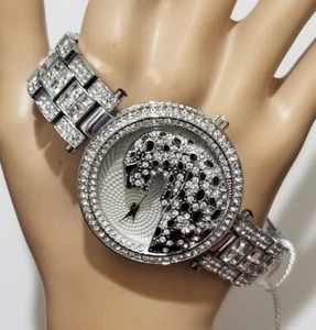 Reloj BLING BOUTIQUE Miss Fox Oro Blanco 18K y Circonita Circonita Diamante Leopardo o Mariposa - Imagen 1 de 26