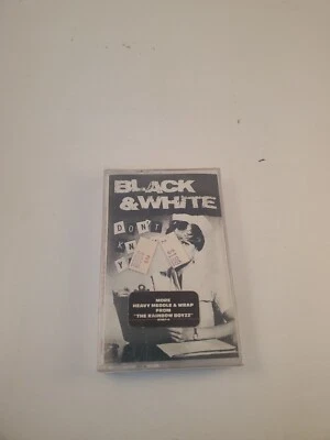 Black & White Don’t Know Yet NEW SEALED Cassette PROMO HIP/HOP ROCK - Image 1 of 4