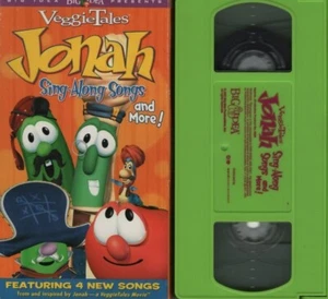 VeggieTales Jonah Sing Along Songs and More VHS FREE SHIPPING! - Picture 1 of 1
