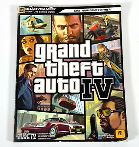 Grand Theft Auto IV 4 Brady Games Signature Series Strategy Guide Book - Picture 1 of 3