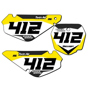 RM 85 SG63 Personalizado Placas Número MX Senge Kit de Gráficos Compatible con Suzuki - Imagen 1 de 7