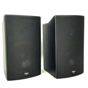 Pair Of Boston Acoustic SubSat 6 Series II Black Speakers 100 Watts EUC! - Picture 1 of 5