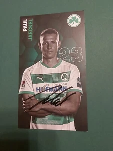 Greuther Fürth , P. Jaeckel , 20/21, Autogrammkarte ,Fussball - Picture 1 of 1