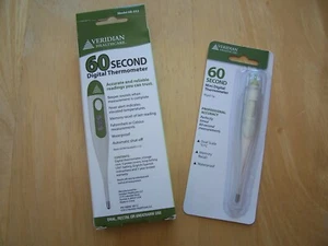 Veridian Digital 60 Second Thermometers - Picture 1 of 2
