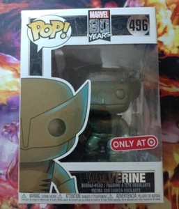 Funko Pop Marvel 80 Años #496 WOLVERINE (Pátina) Objetivo Exclusivo Difícil de Difícil Difícil Raro - Imagen 1 de 4