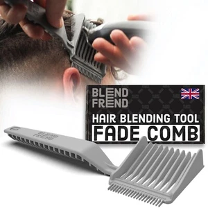 Blend Frend™ - Original Grade 1 (3mm) UK-Made Fade Comb / Hair Blending Tool - Picture 1 of 7