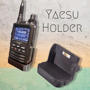 Tisch Ständer Halter für Yaesu FT2DR,FT3DR & FT5DR Dualband Digital Handgehalten - Bild 1 von 10
