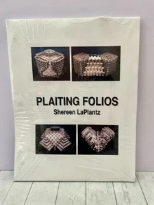 Plaiting Folios Shereen LaPlantz Basket Weaving Twill Baskets Reprint - Imagen 1 de 2