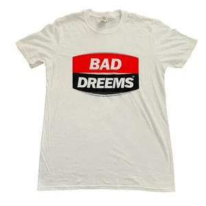 T-shirt Bad Dreems blanc taille moyenne groupe de rock australien unisexe - Photo 1/5