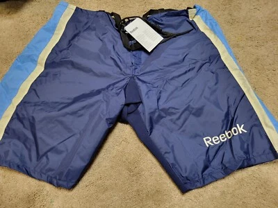 PITTSBURGH PENGUINS Reebok PP10 Azul Juego Emitido Pro Hockey Pantalón Conchas XL NUEVO Foto 1 de 4