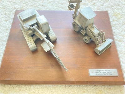 Plaque with Case Backhoe and Case excavator on it - Image 1 of 3