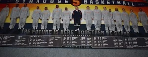 SYRACUSE ORANGE 2007-08 MENS BASKETBALL POSTER - Picture 1 of 1