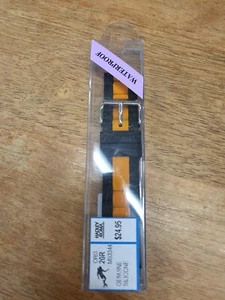 Hadley-Roma Men's Genuine Silicone Diver Sport Watch Band MS-3344 - Picture 1 of 5