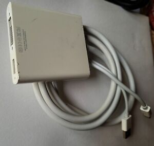 Apple A1306 weiß Mini Display Port auf Dual-Link DVI Adapter Kabel GEBRAUCHT