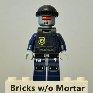 New Genuine LEGO Robo SWAT Minifig The Lego Movie 70808 70813 - Picture 1 of 3