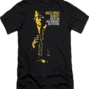 Miles Davis Live at the Jazz Konzert T-Shirt schwarz kurzarm S-5XL XZ583 - Bild 1 von 3