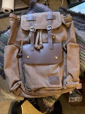 brown backpack - Image 1 of 4