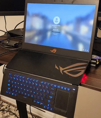  Asus Mothership Model GZ700GX -XB98K 64geg ram, I9-9980HK, 144Hz,1080P,  - Image 1 of 4