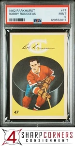 Parkhurst #47 1962 Bobby Rousseau radiocontrol Canadiens PSA 9 - Imagen 1 de 3