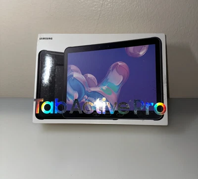 NEW Samsung Galaxy  Active Pro SM-T547 64GB Wi-Fi 10.1" t-mobile unlocked Black - Image 1 of 4